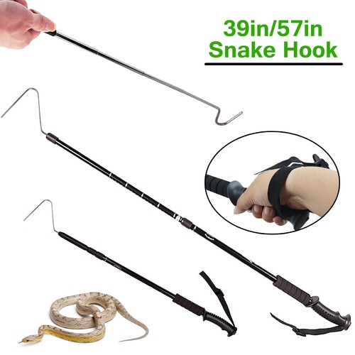 Aluminum snake hook - aluminum,